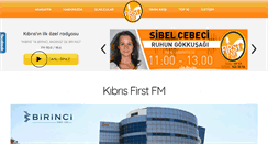 Desktop Screenshot of kibrisfirstfm.net